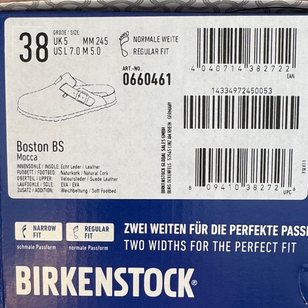 Birkenstock Dark Brown Suede Clogs - Picture 6 of 6